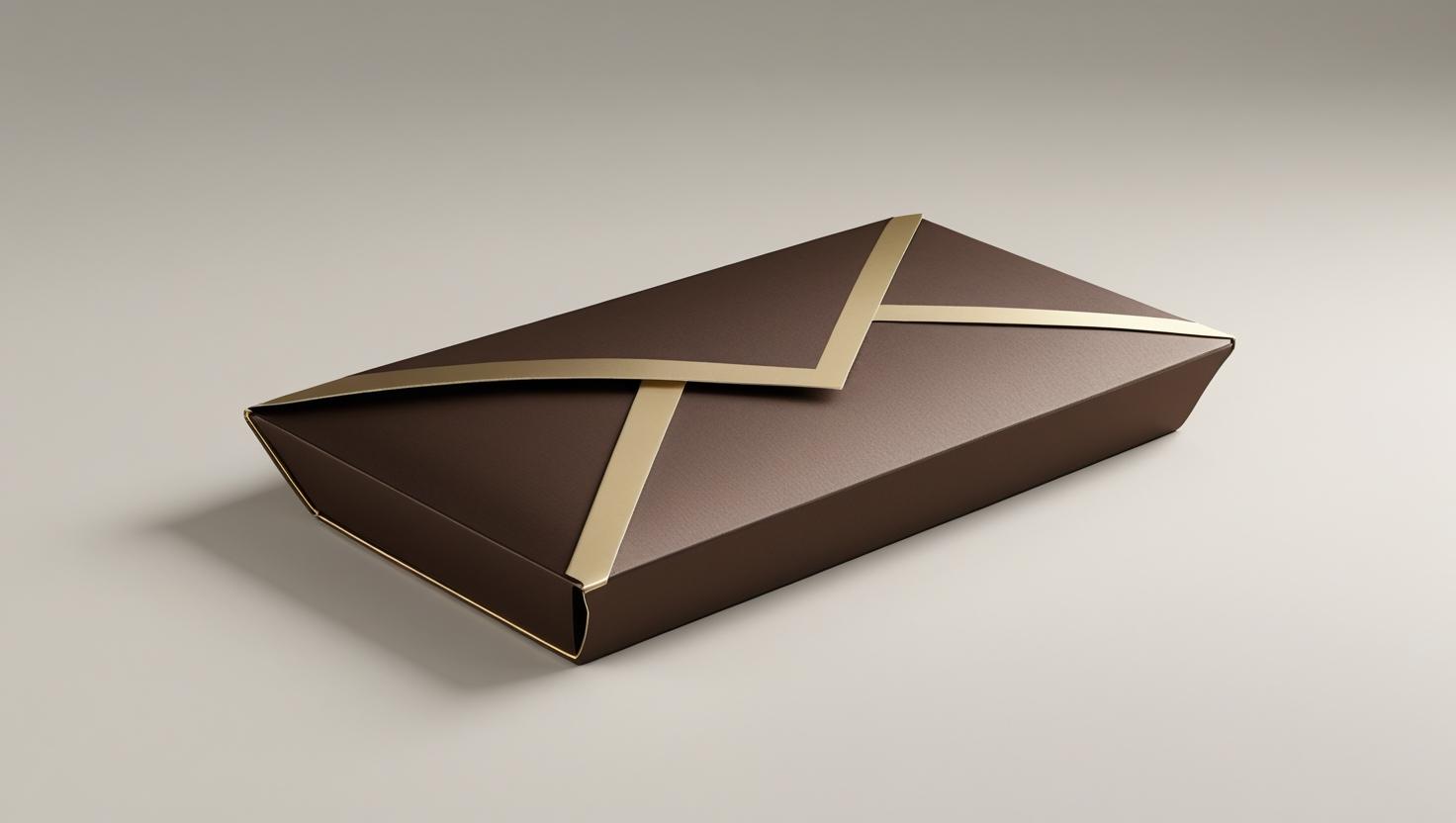 Custom Chocolate Envelope Boxes